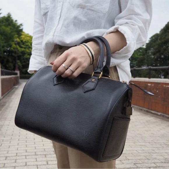 Authentic Speedy Epi leather 25 - Picture 9 of 9